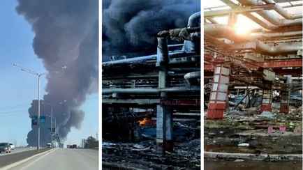 В России взорвался нефтехимический завод