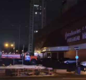 В минском ТЦ Dana Mall вспыхнул пожар