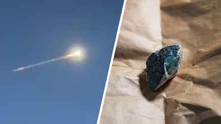 В Германии метеорит пробил крышу дома