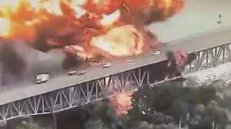 На Панамском канале взорвался танкер