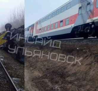 В России сошёл с рельсов поезд с 415 пассажирами