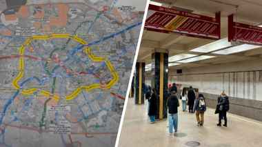 На будущей кольцевой ветке минского метро появилась ещё одна станция. Новая схема