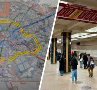 На будущей кольцевой ветке минского метро появилась ещё одна станция. Новая схема