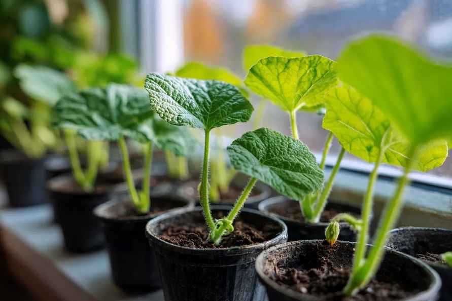 Это домашнее удобрение из двух простых ингредиентов за 2 недели подготовит рассаду огурцов к пересадке