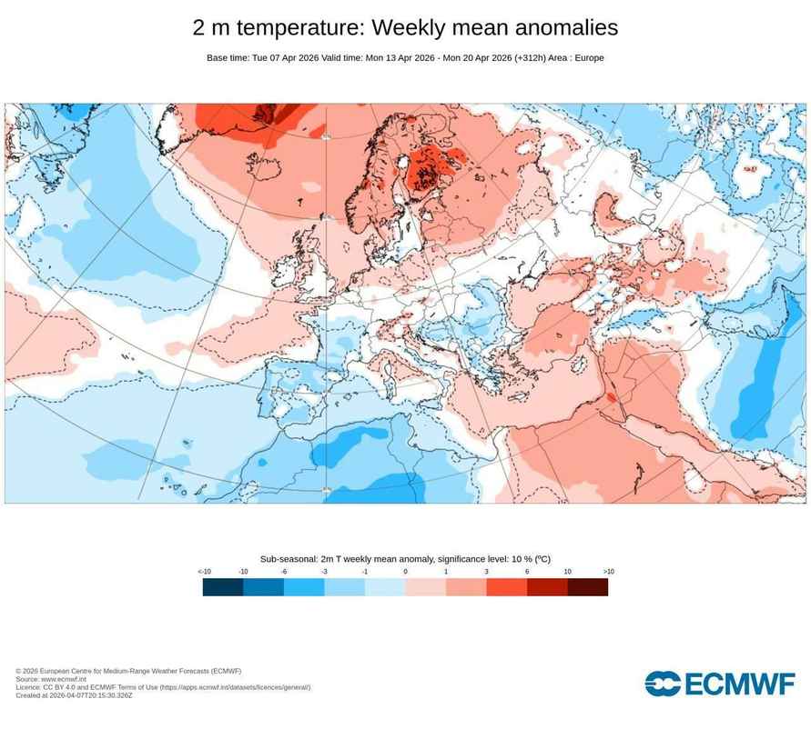 Синоптики рассчитали, когда в Беларуси потеплеет до +15°С