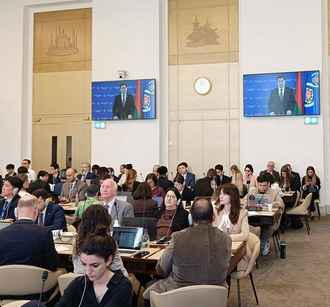 Рыженков на гуманитарной конференции ООН пожаловался на «парадоксальные» санкции против белорусского калия