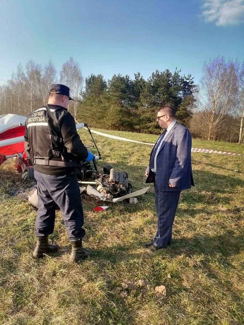 Под Минском разбился дельтаплан с опытным инструктором – двое погибших