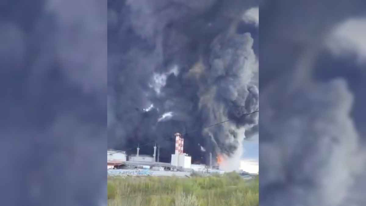 В российский курорте Туапсе масштабные взрывы