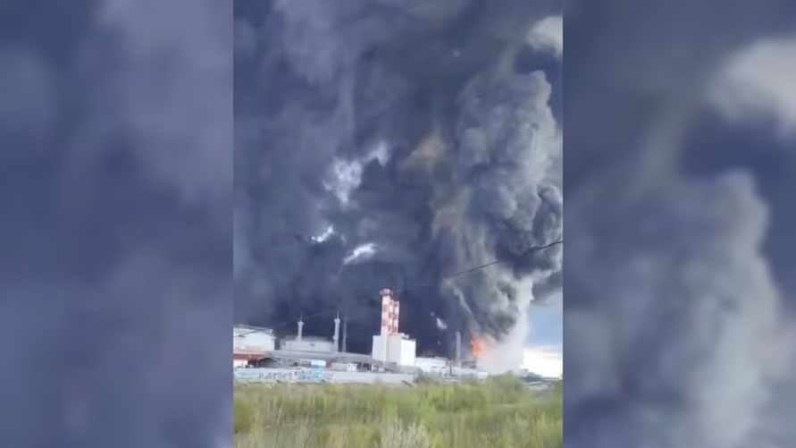 В российский курорте Туапсе масштабные взрывы