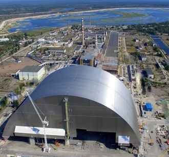 На Полесье решили открыть для туристов вышку с видом на саркофаг ЧАЭС