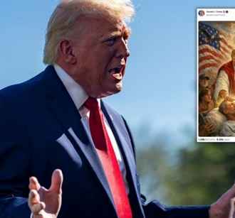 Трамп удалил скандальную картинку в образе Иисуса – «Думал, я врач»