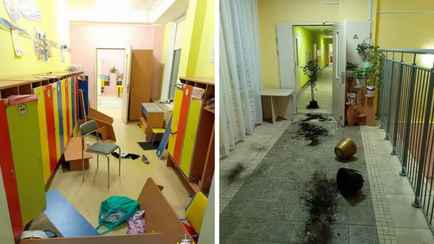 В Минске мужчина устроил погром в детском саду