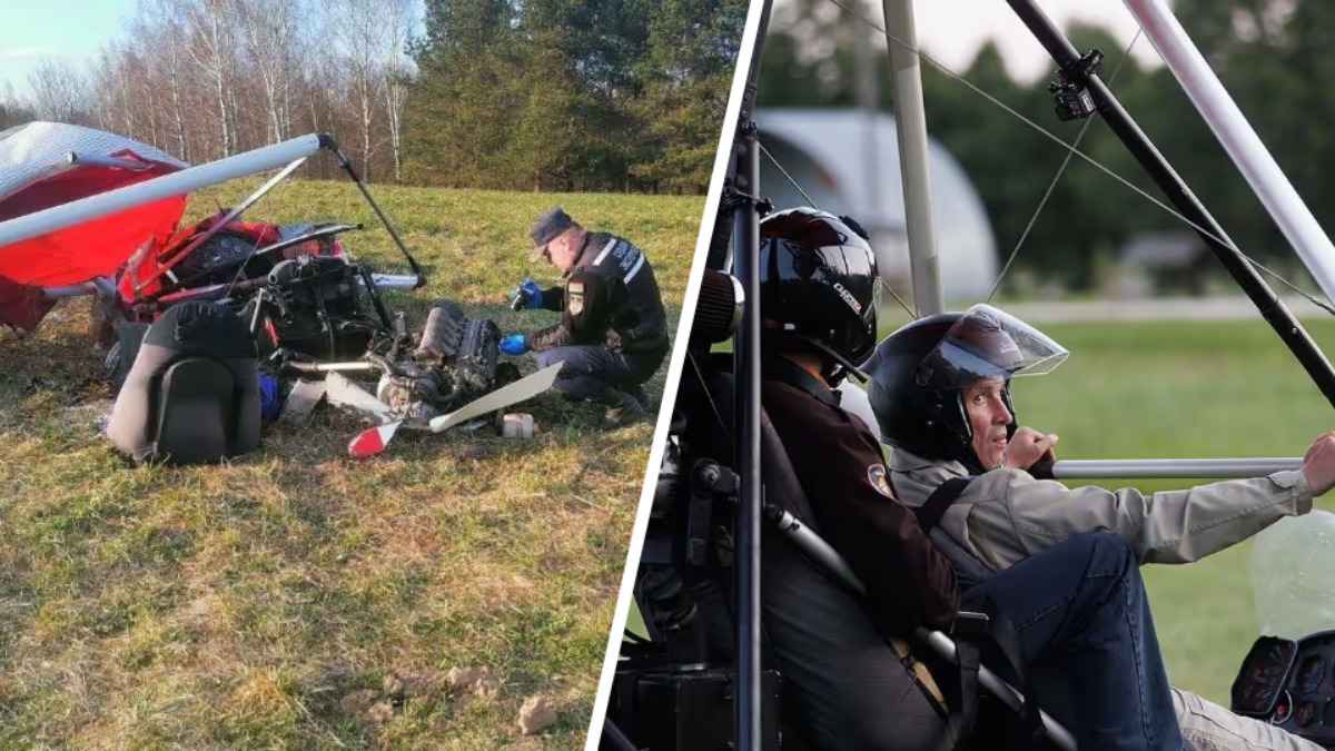 Под Минском разбился дельтаплан с опытным инструктором – двое погибших