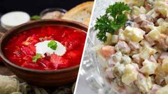 В России одобрили ГОСТ для борща и оливье