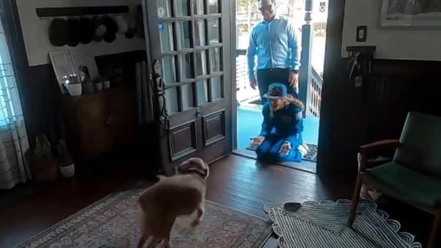 Скриншот видео со странички Кристины Кук