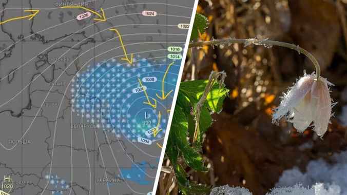 Синоптики пообещали белорусам «приличные минуса» и новый слой снега к середине апреля