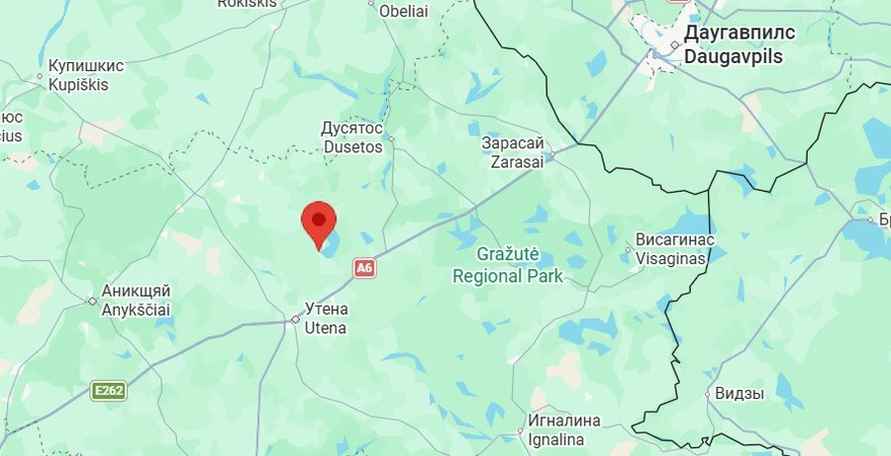 В Литве упал украинский беспилотник